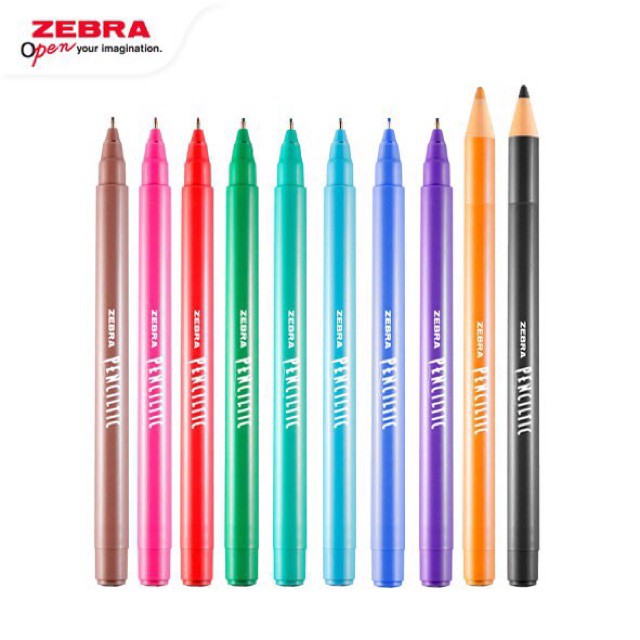

ZEBRA PENCILTIC FINELINER SUPER FINE 0.4 ASSORTED COLORS