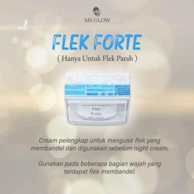 MS GLOW FLEK FORTE msglow