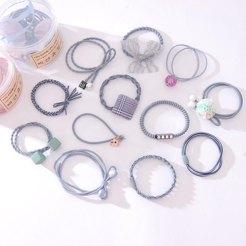 Jepit Rambut 12 Pcs Versi Korea  Dari  Cincin Aksesoris 