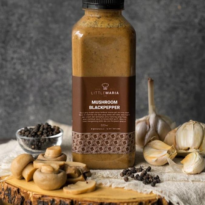 

BLACKPEPPER SAUCE /SAUS LADA HITAM/SAUCE STEAK LITTLE MARIA 500GR