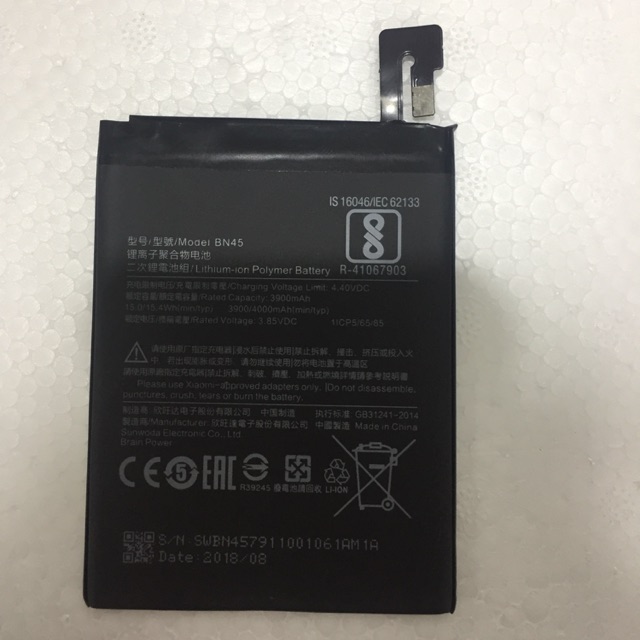 BATRAI BATERAI BATRE BATTERY BN 45 / BN45 / REDMI NOTE 5