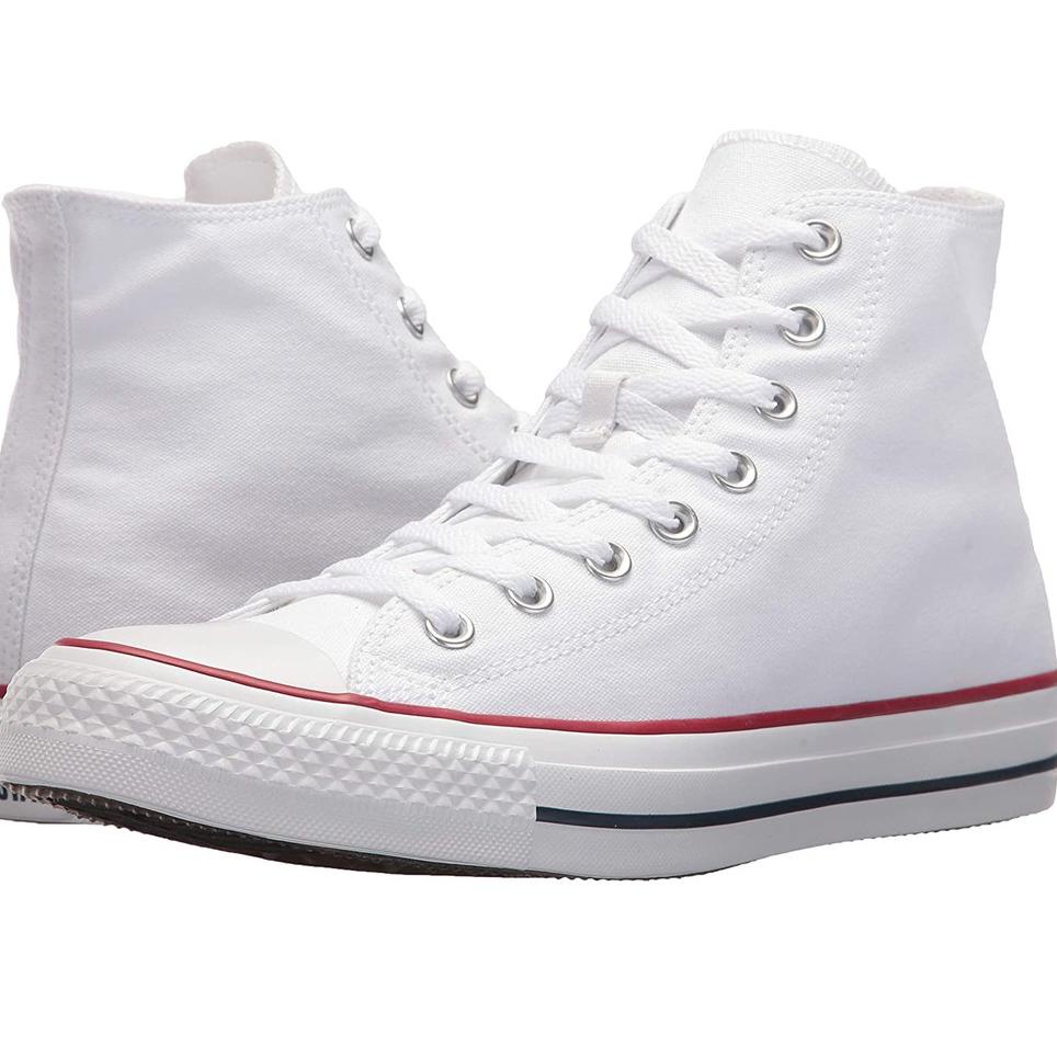 ♩ Sepatu converse putih polos tinggi all star original convers sneakers putih premium pria wanita ☟