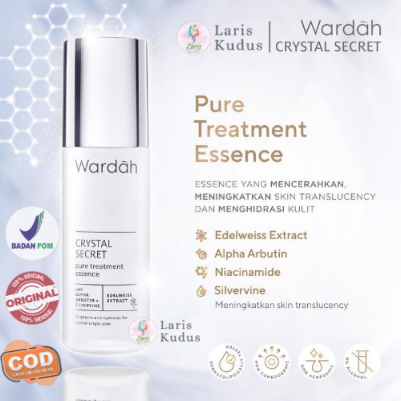 Wardah Crystal Secret Pure Treatment Essence | Wardah Crystal Secret Toner Essence | Essence Pencera