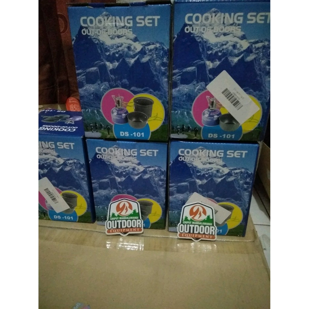 Cooking Set DS 101 Ultralight Nesting Alat Masak Outdoor