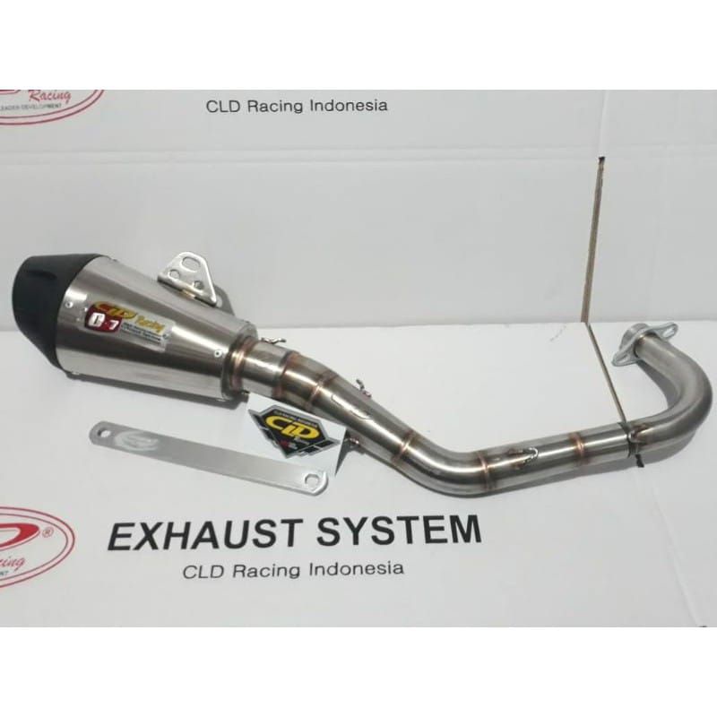 Knalpot cld racing type C7 Mio j/Mio M3/X-ride/Fino fi