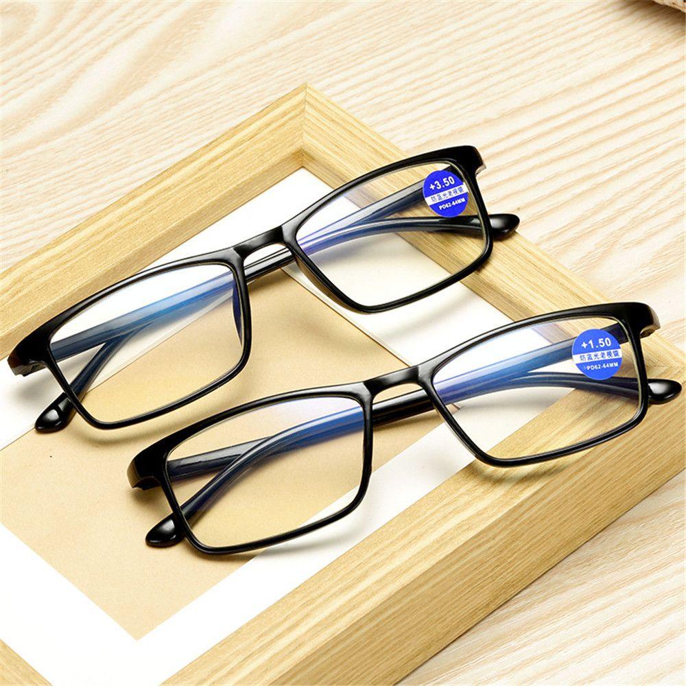 Lily Kacamata Baca Fashion Portable Klasik Hitam Ultra Ringan Frame