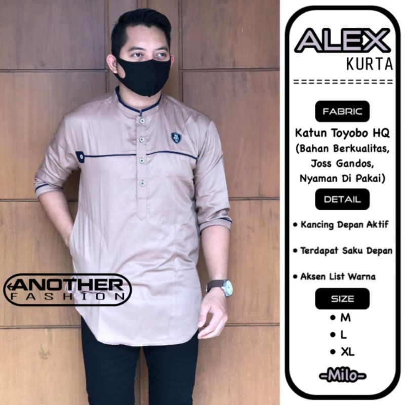 KURTA COWOK ALEX BY ANOTHER