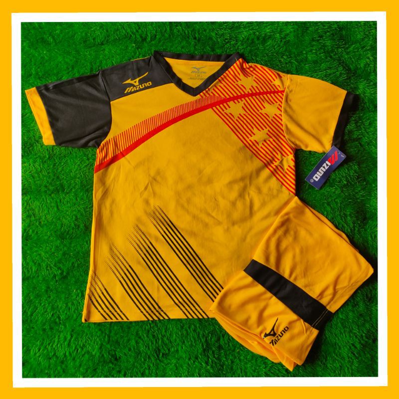 Olahraga Anak /baju anak laki laki dan perempuan /jersey Mizu Jersey Bola Futsal Volly Badminton-2