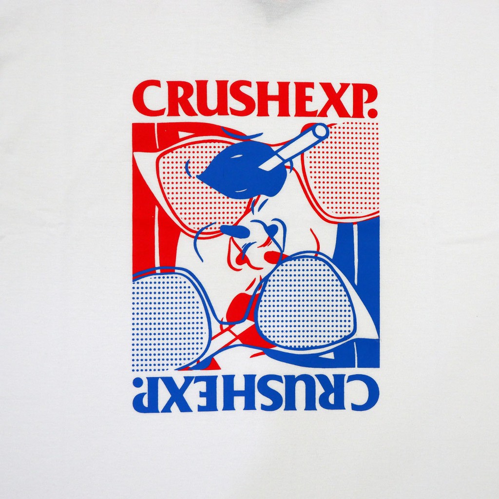 CRUSH EXP Kaos Pendek TSC0741 -  WHITE