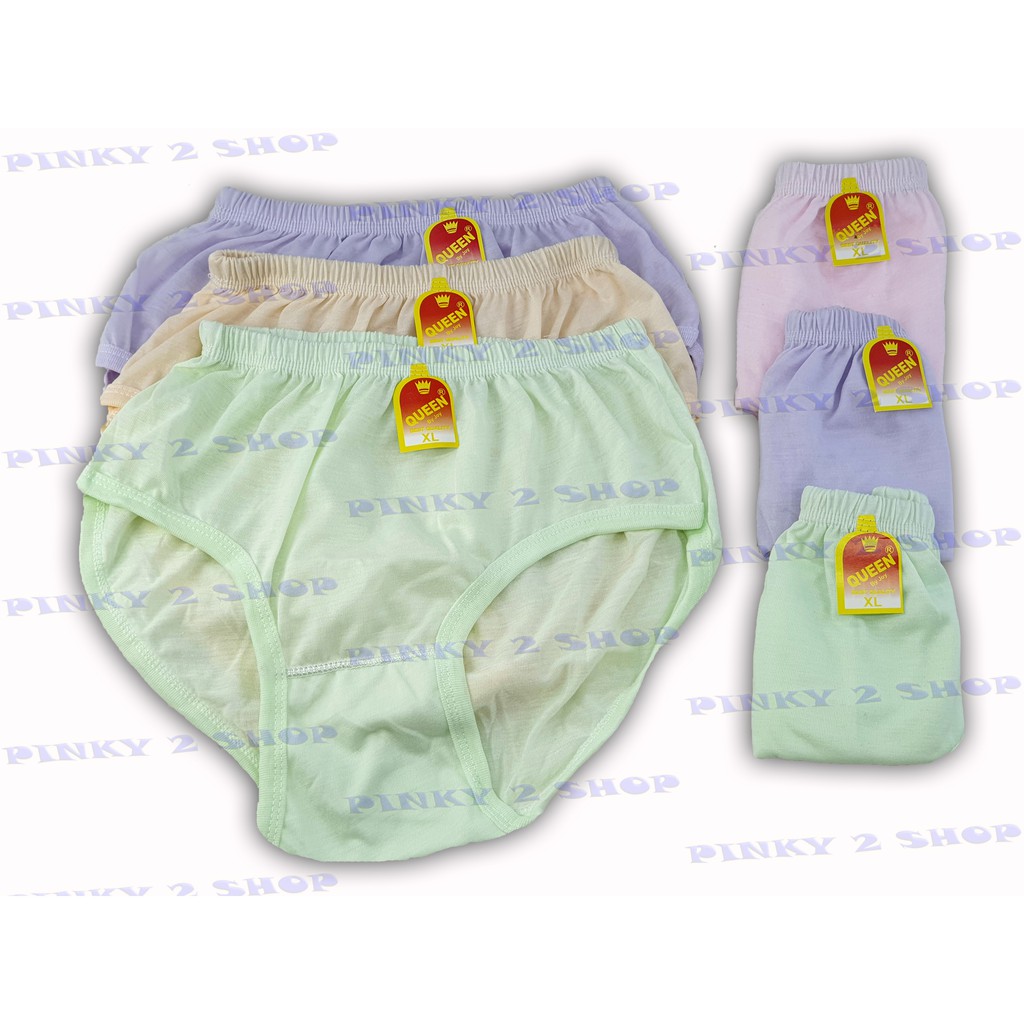 CD WANITA CELANA DALAM UNDIES KATUN POLOS POLA BESAR