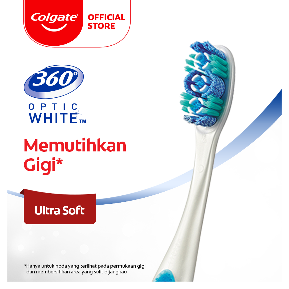 Colgate 360 CSPR Toothbrush/Sikat Gigi Isi 1
