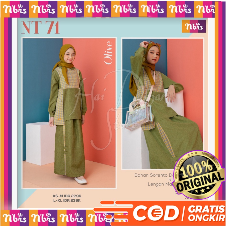 [Terbaru] Nibras Teen Setelan NT 71 Ready
