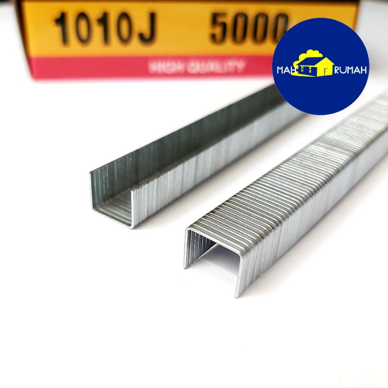 Refill Isi Staples Paku Tembak Air Stapler Nailer U Kotak 10mm 10 mm - XENON 1010J