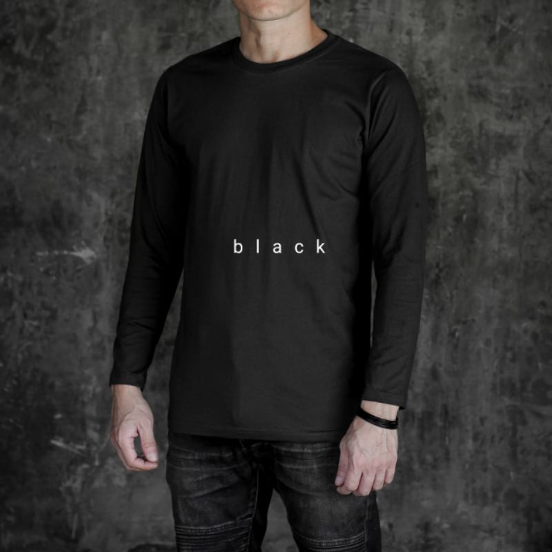 GROSIR | KAOS TANGAN PANJANG 24s | COTTON COMBED 24s | TERMURAH