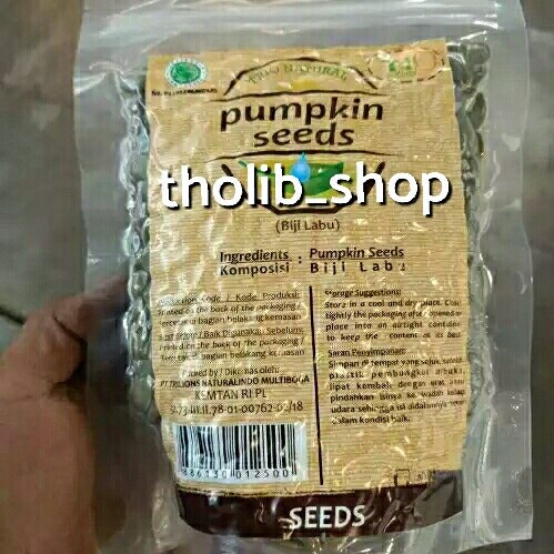 

trio natural pumpkin 250gr