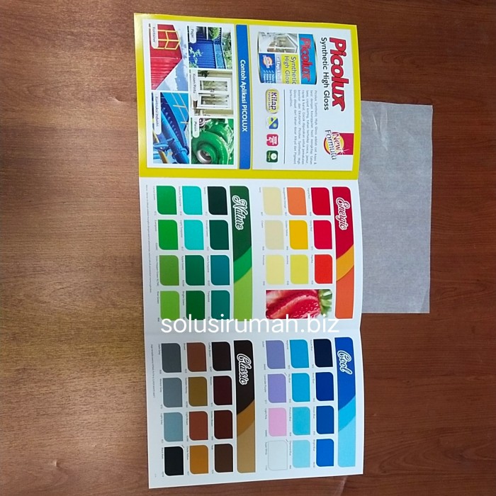 

KATALOG CAT PICOLUX 21 X 31 CM 6 HAL SYNTHETIC HIGH GLOSS cat besi