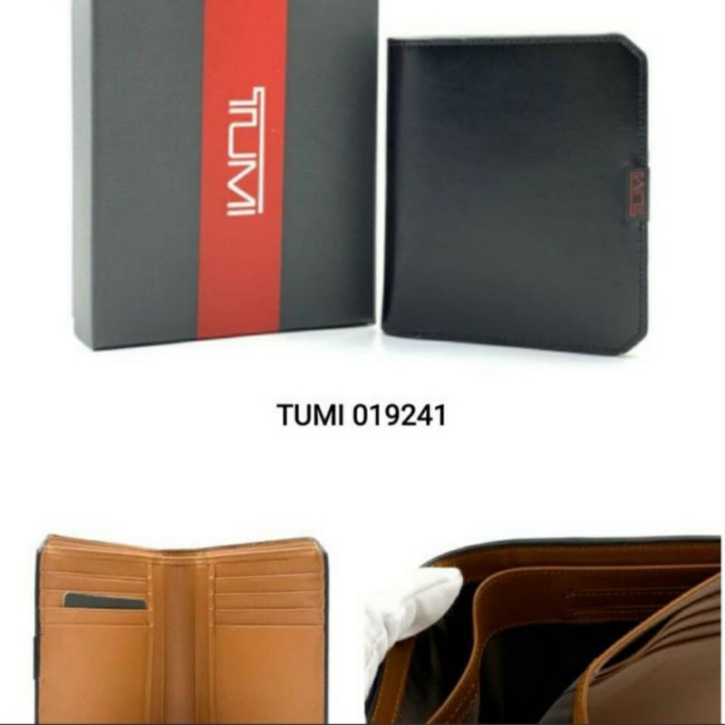 DOMPET PRIA TUMI KULIT ASLI DOMPET LIPAT PRIA KULIT ASLI