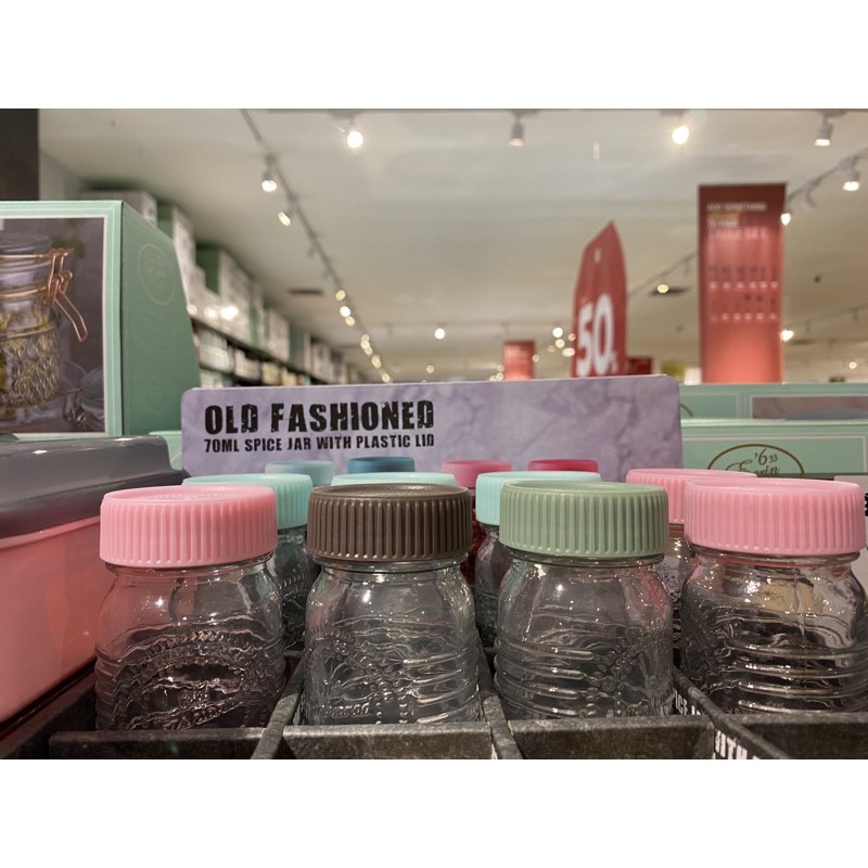 (BUY1GET1) INFORMA SPICE JAR 70ml (TEMPAT BUMBU, LADA DAPUR BY PCS)