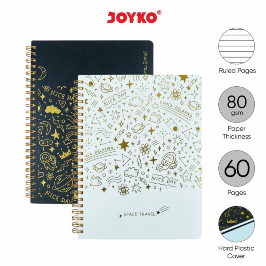 

Joyko NB-710 Space Travel Ruled Notebook Buku Catatan Bergaris A5