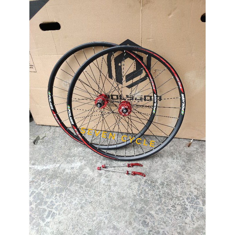 Wheelset Folker 27.5  Fr30 hub oxo 32 hole disc brake