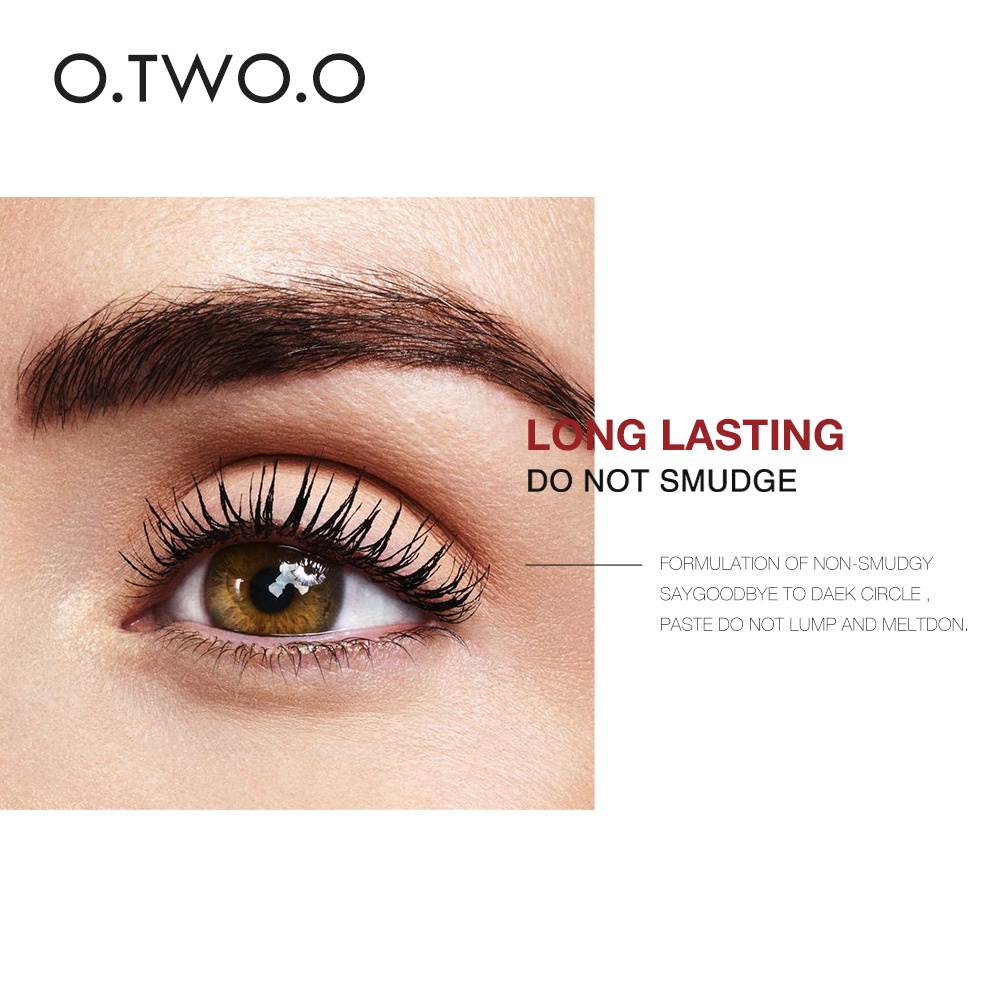 ★ BB ★ O.TWO.O Volume Lengthening Fiber Mascara - Waterproof Mascara Long Lasting Natural Curling Eye Lash Makeup | O TWO O