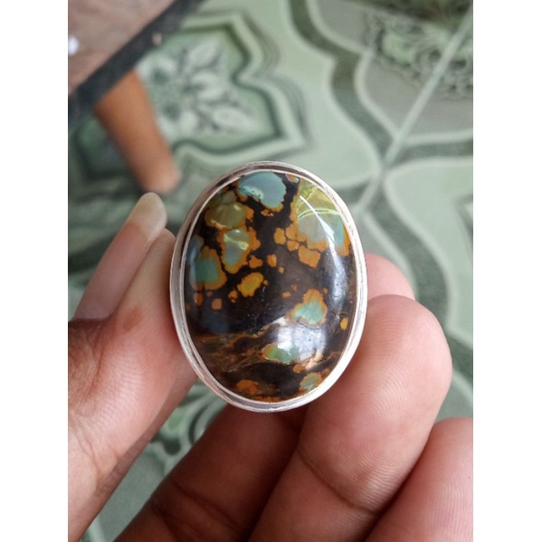 Natural Turquoise Pirus Hubei pirus Xinjiang unik antik langka