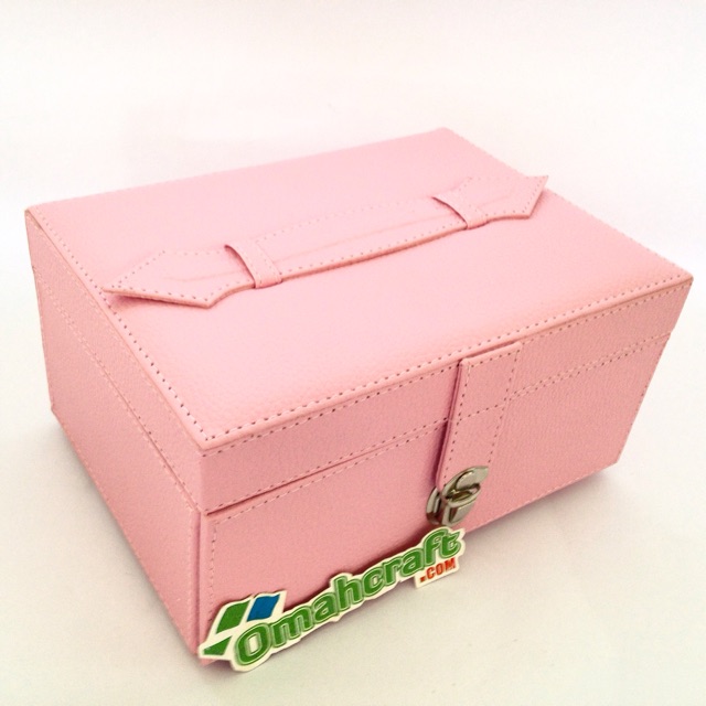 PINK MUDA - Jewelry Box and Accesories Kotak Tempat Perhiasan emas Kalung Cincin