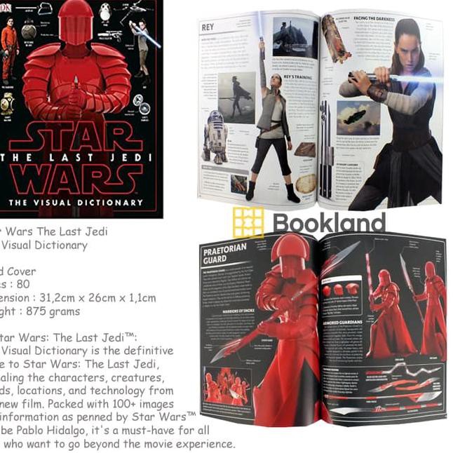 A0k Star Wars The Last Jedi The Visual Dictionary Ready Shopee Indonesia