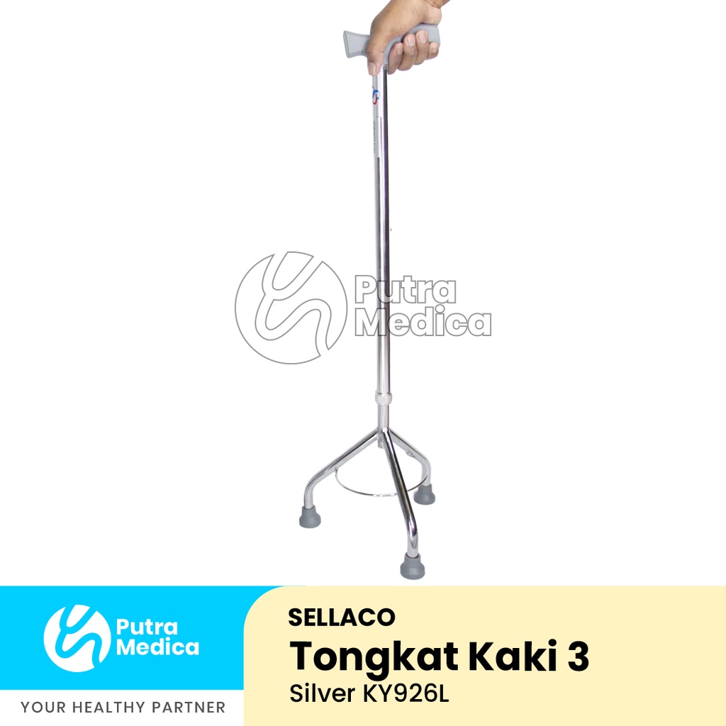 Tongkat Kaki 3 / Alat Bantu Jalan / Walking Stick