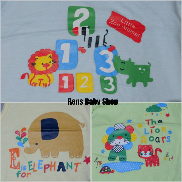 Kaos singlet ridges WARNA SNI anak bayi
