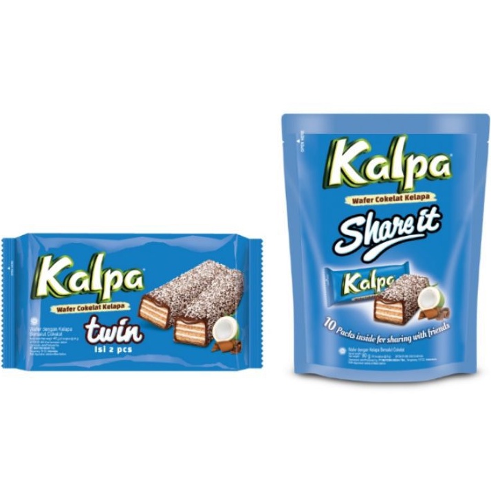 

Kalpa Wafer Cokelat tabur kelapa twin pack / pouch share