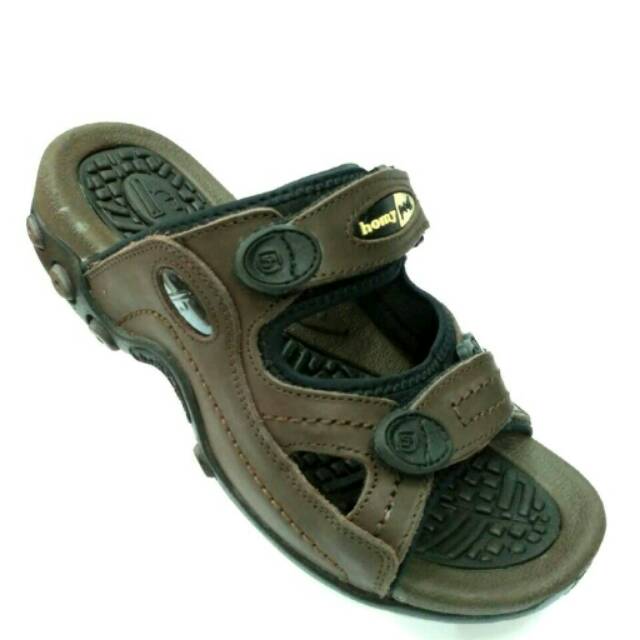 Sandal kulit HOMYPED MA 2031 /cokelat