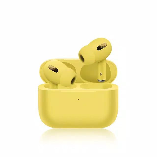 [WS] Headset Bluetooth I12 Macaron Earphone Bluetooth 5.0 Twins inpod i12-i13 Kuning