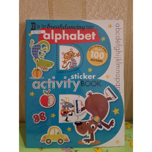 

Alphabet activity Sticker book