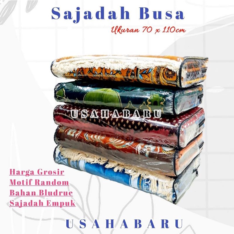 COD SAJADAH BUSA / SAJADAH EMPUK / SAJADAH TURKI TURKIYE