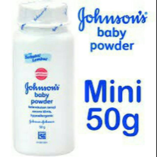 Johnsons baby powder 50g / bedak tabur bayi / bedak johnsons