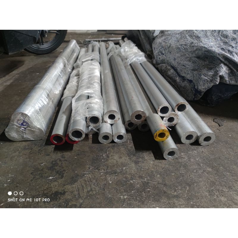 pipa aluminium od 88.9mm tebal 10mm