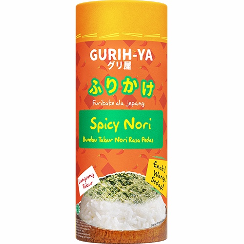 Gurih-Ya Nori Seasoning – Bumbu Rumput laut Botol 45gr