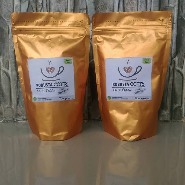 

Kopi robusta asli dampit