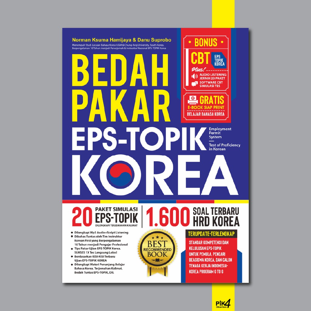 Buku Bedah Pakar Eps Topik Korea Terbaru Full Bonus