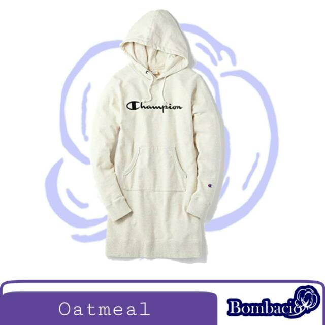 champion oatmeal hoodie