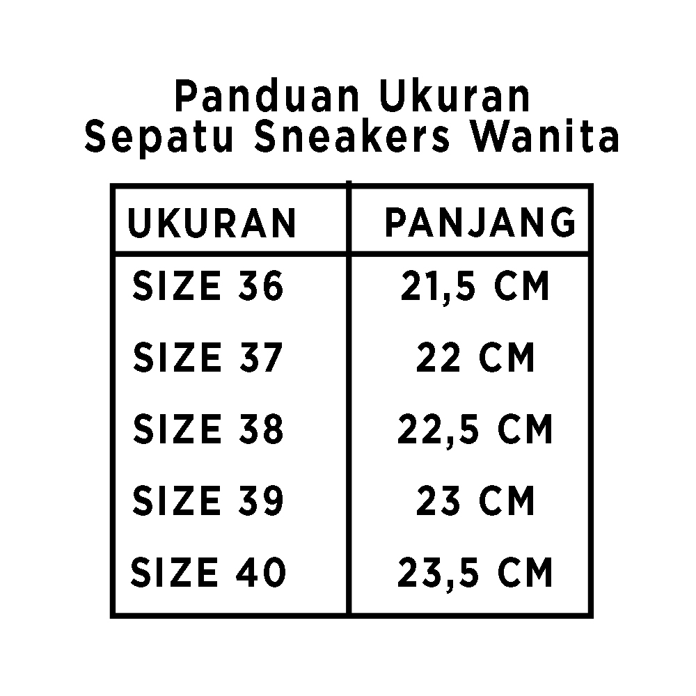 Alldays TA ~ Sepatu Sneakers Sports Wanita 3025 Size 36-40