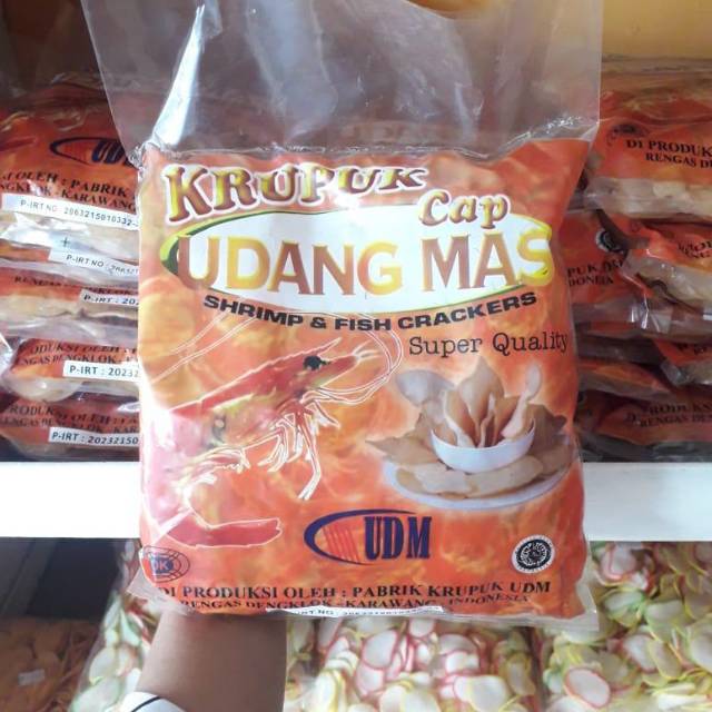 

Kerupuk Udang Mas 500gr