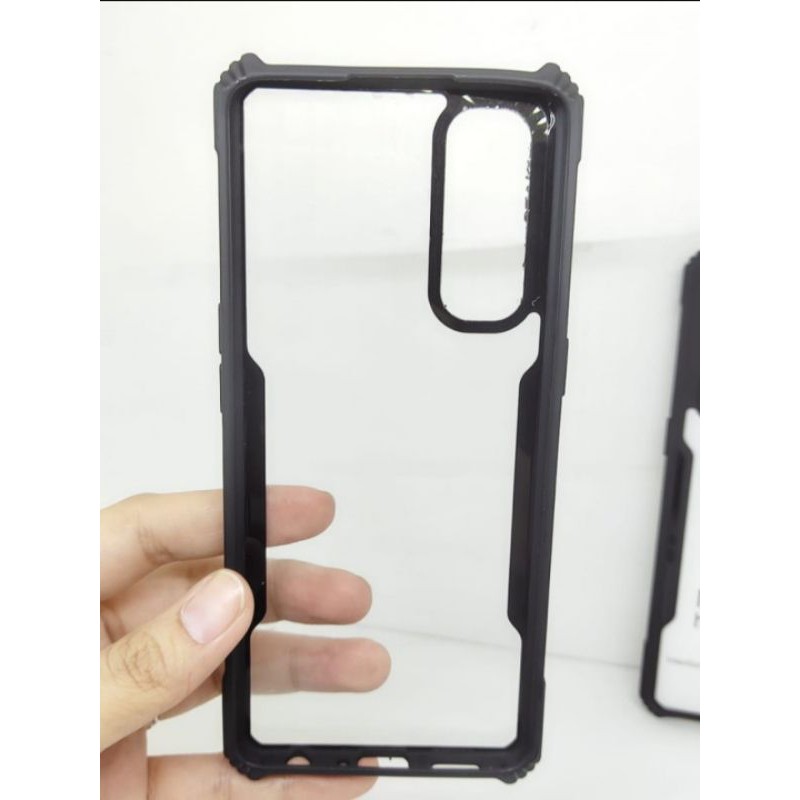 Softcase Clear Armor bumper Transparant OPPO RENO 4 PRO New