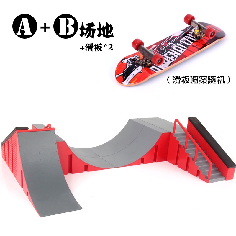 Mainan skateboard Jari Mini Bahan alloy