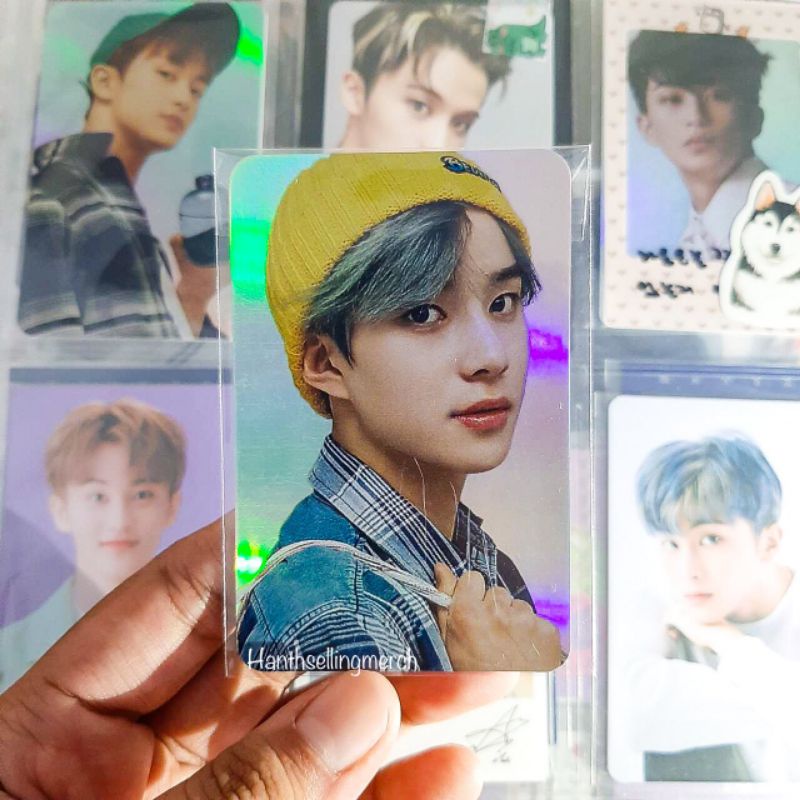 Photocard pc NCT 2018 hologram holo Jungwoo