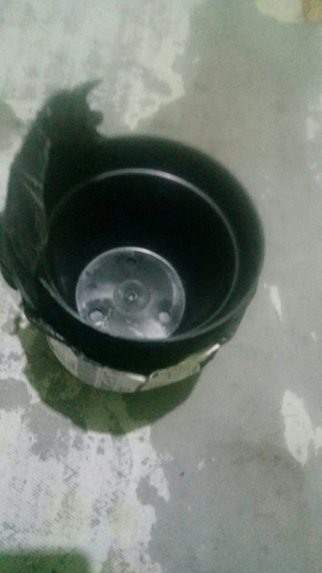 12 Cm Pot Plastik Hitam Gmp