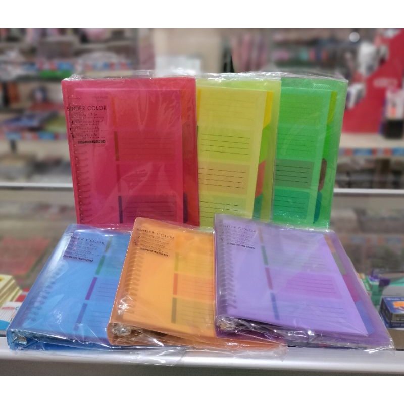 

Buku Binder A5 Topla (Tidak Termasuk Isi Binder/loose leaf) (per 1 pcs)