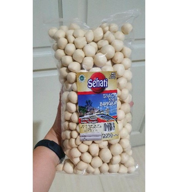 

getas getes keretek bulat SEHATI snack kerupuk khas bangka