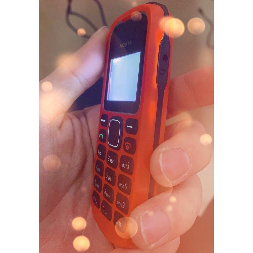 CUPID hp nokia 1280 fullset termurah nokia jadul single sim-Merah
